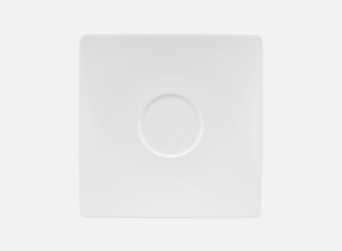 Kombi-Untertasse quadratisch 17x17cm