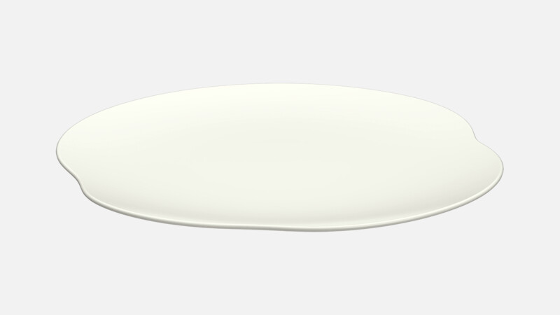 KUMO - Teller flach amorph coup - 28cm