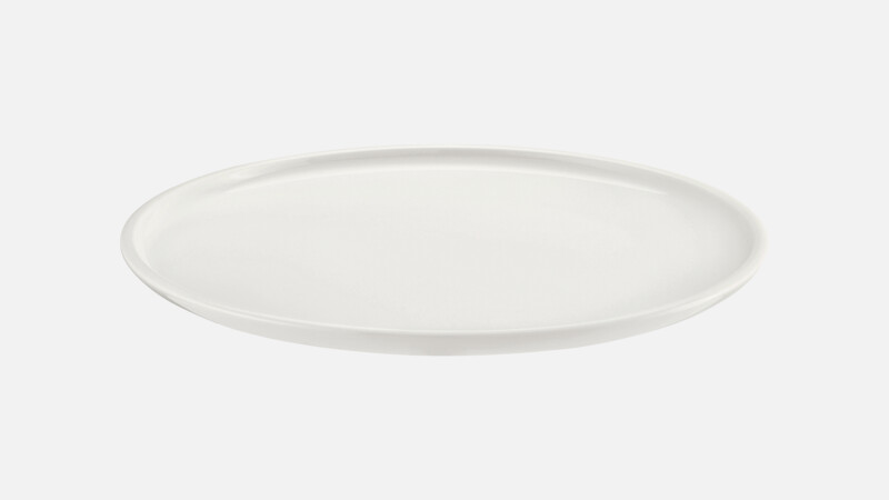 SHIRO - Plate flat round coupe - Dessertplate 21cm