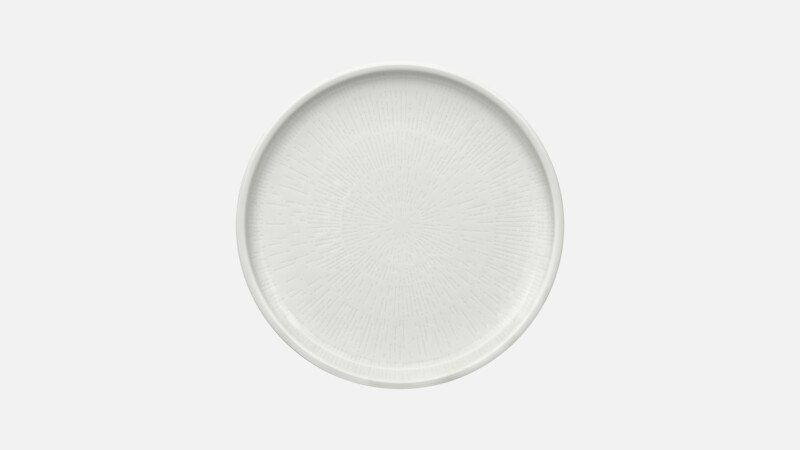 Plate flat coupe structure 21.0 cm