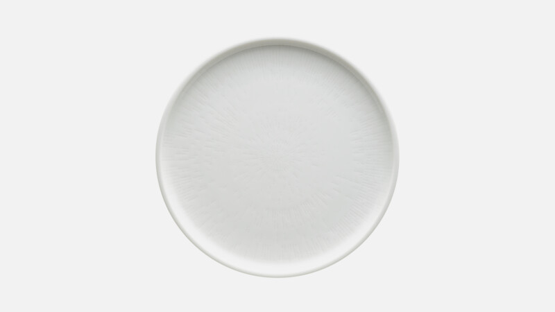 Assiette plate coupe structure 23,9 cm