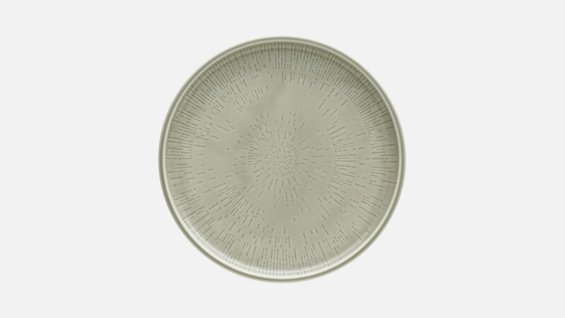 Assiette plate coupe structure 23,9 cm