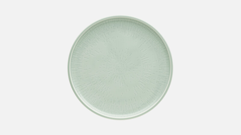 Assiette plate coupe structure 23,9 cm