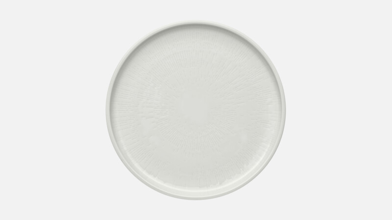 Plate flat coupe structure 26.1 cm