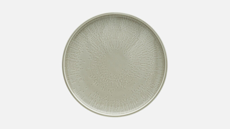 Plate flat coupe structure 26.1 cm