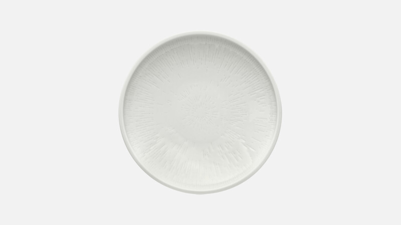 Plate deep round coupe structure 21.0 cm