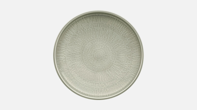 Tiefer runder Coupeteller Struktur 26,1 cm