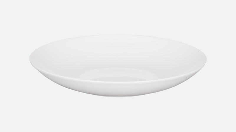 Assiette creuse ronde coupe 21 cm