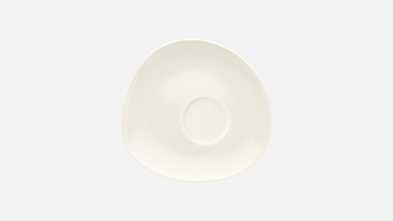 WELLCOME - Kombi-Untertasse asymmetrisch - 16cm