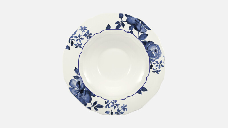 CREATE - Teller tief rund Fahne Relief - Speiseteller 28cm