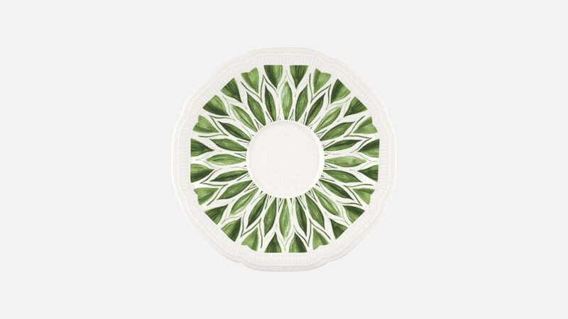 CREATE - Kombi-Untertasse rund Relief - 16cm