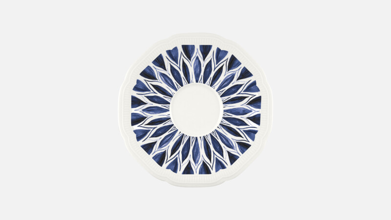 CREATE - Kombi-Untertasse rund Relief - 16cm
