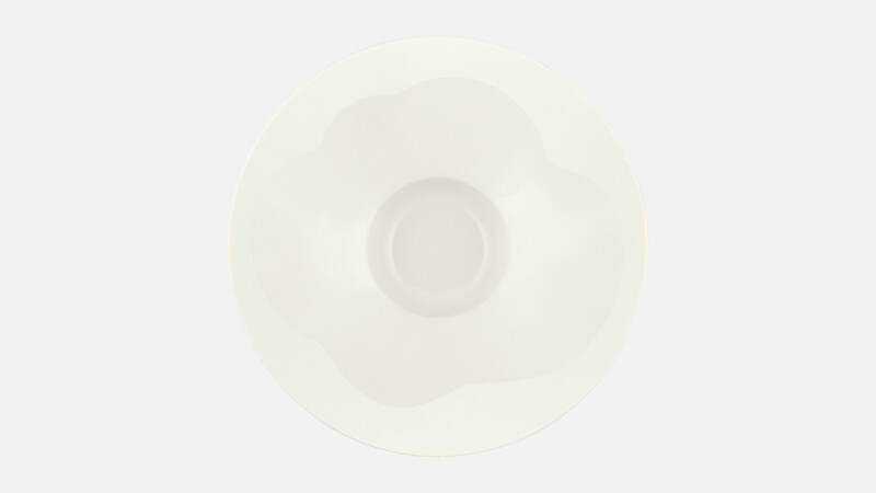 KUMO - Teller tief rund breite Fahne - 31cm
