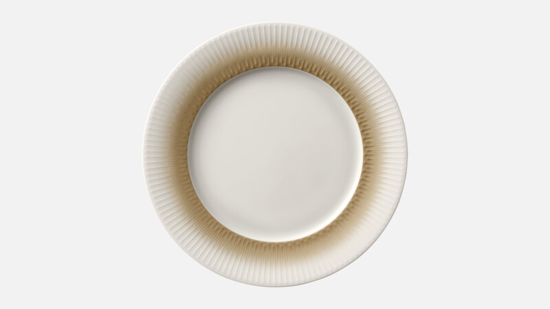 DELIGHT VIBES - Teller flach rund Fahne Relief - Speiseteller 28cm