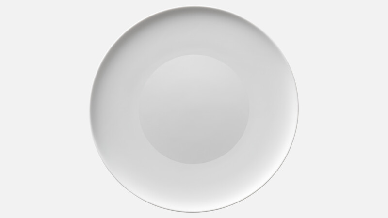 CANVAS - Teller flach rund coup - Platzteller 32cm