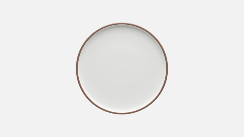 SHIRO - Plate flat round coupe - Bread plate 17cm