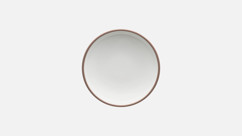 SHIRO - Teller tief rund coup - 9cm