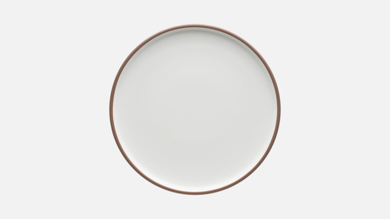 SHIRO - Teller flach rund coup - Kuchenteller 24cm
