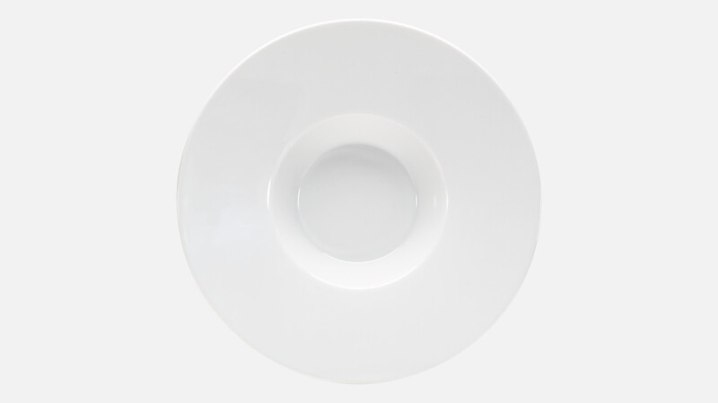 CONNECT - Teller tief rund breite Fahne - Pastateller 30cm