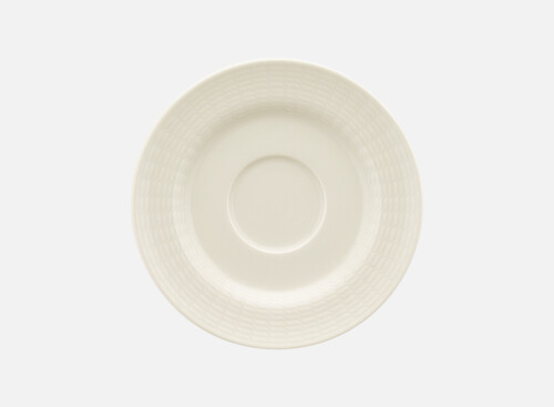 Combi saucer round embossed 16cm